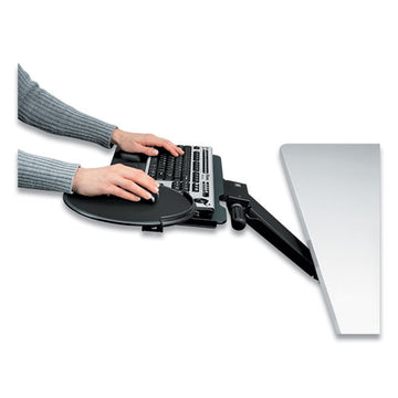Fellowes® Professional Sit-stand Adjustable Keyboard Platform, 19w X 10.63d, Black freeshipping - TVN Wholesale